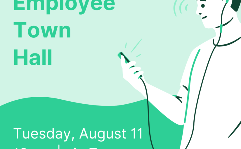 Digital Employee Town Hall – New Time