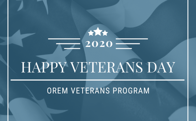 Orem Veterans Program 2020