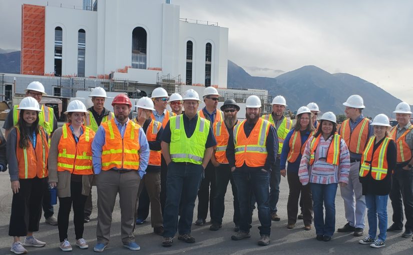DS gets the VIP Treatment at Orem Temple Site