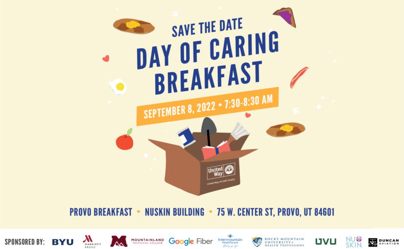 You’re Invited to Breakfast – Sept. 8th – 7:30am